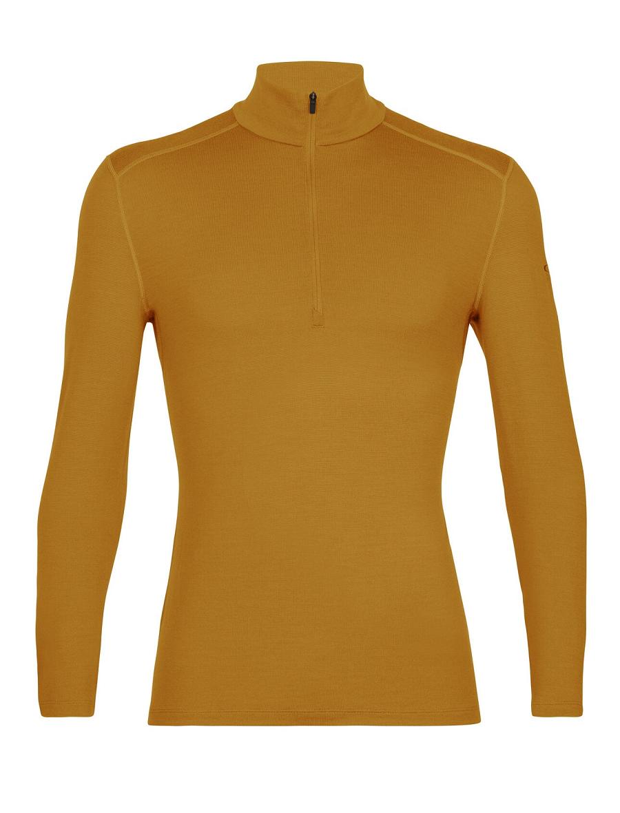 Clove Icebreaker Merino 260 Tech Long Sleeve Half Zip Thermal Top Men's Base Layers | AU 1383AHKP